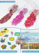 ARTDOT 5D Flower Diamond Painting Kits for Home Decor Gifts