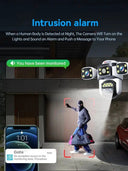 Smart Outdoor Security Camera for Homes