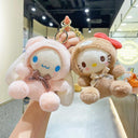 Sanrio Character Plush Keychain Bag Accessory For Kids