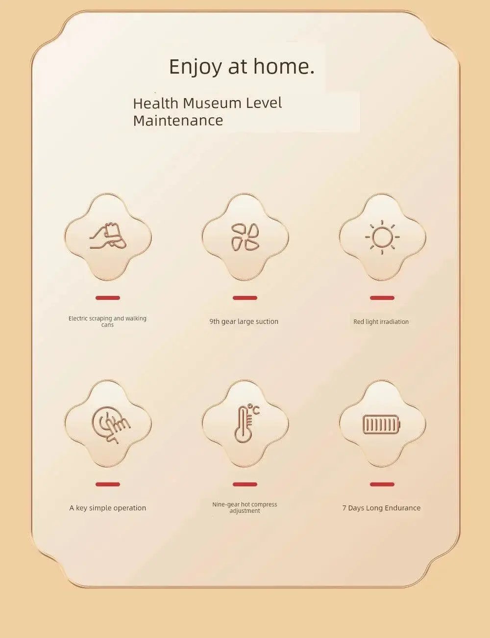 Ox Physiotherapy Cupping Detoxification Gua Sha Set