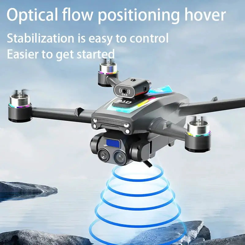 New B10S Drone 8K Professional HD Dual Camera Brushless Obstacle Avoidance Aerial Photography Foldable Quadcopter Toys Gifts