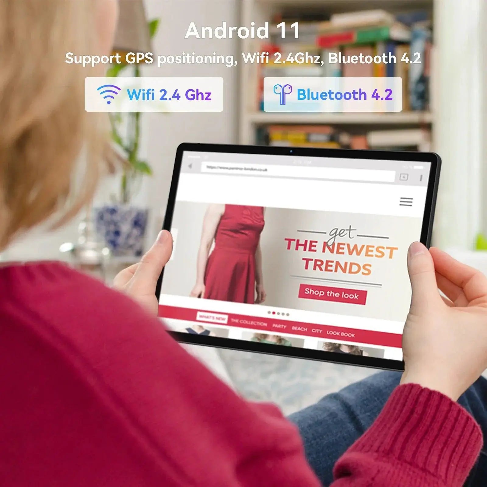 10.1-Inch HD Android Tablet with Quad-Core Processor Adreamer LeoPad10 - OurLum.com