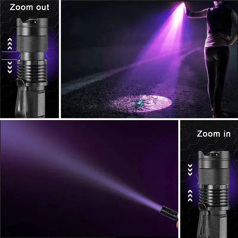 Portable Mini UV Flashlight For Pet Urine Detection