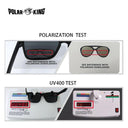 Vintage Polarized Sunglasses for Men & Women Multi-Color Frame
