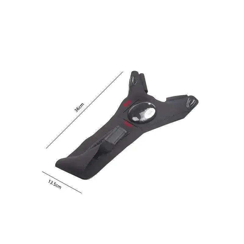 Night Light Waterproof LED Fishing Gloves for Outdoor Use