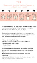 Postpartum Hourglass Faja with Front Hooks Breastfeeding Shapewear