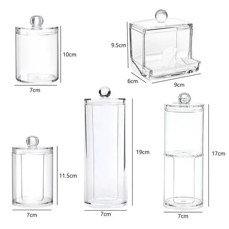 Clear Acrylic Makeup And Jewelry Organizer Beauty Storage