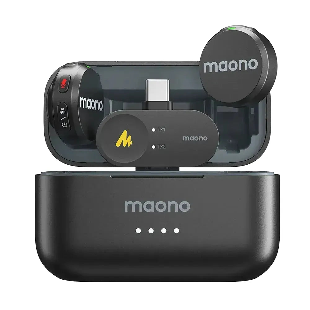 Maono Wave Wireless Lavalier Mic Noise Cancel — product view 1
