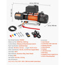 Heavy Duty Electric Winch For Trucks