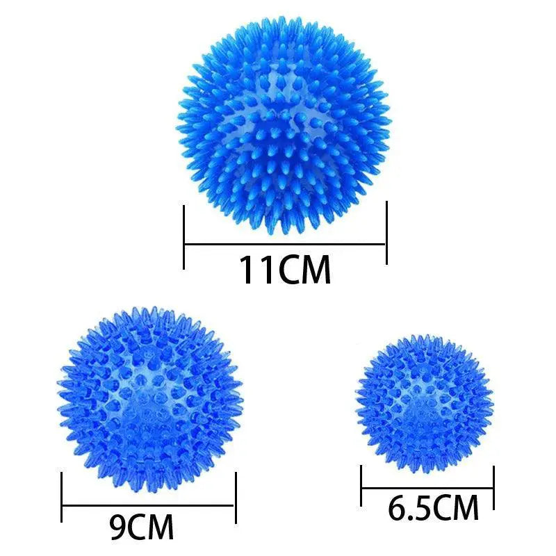 Small Dog Hedgehog Ball Toy Teeth Cleaning Interactive