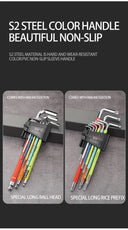 L Type Hand Tools Kit Allen Key Set Hex Wrench Tool Set