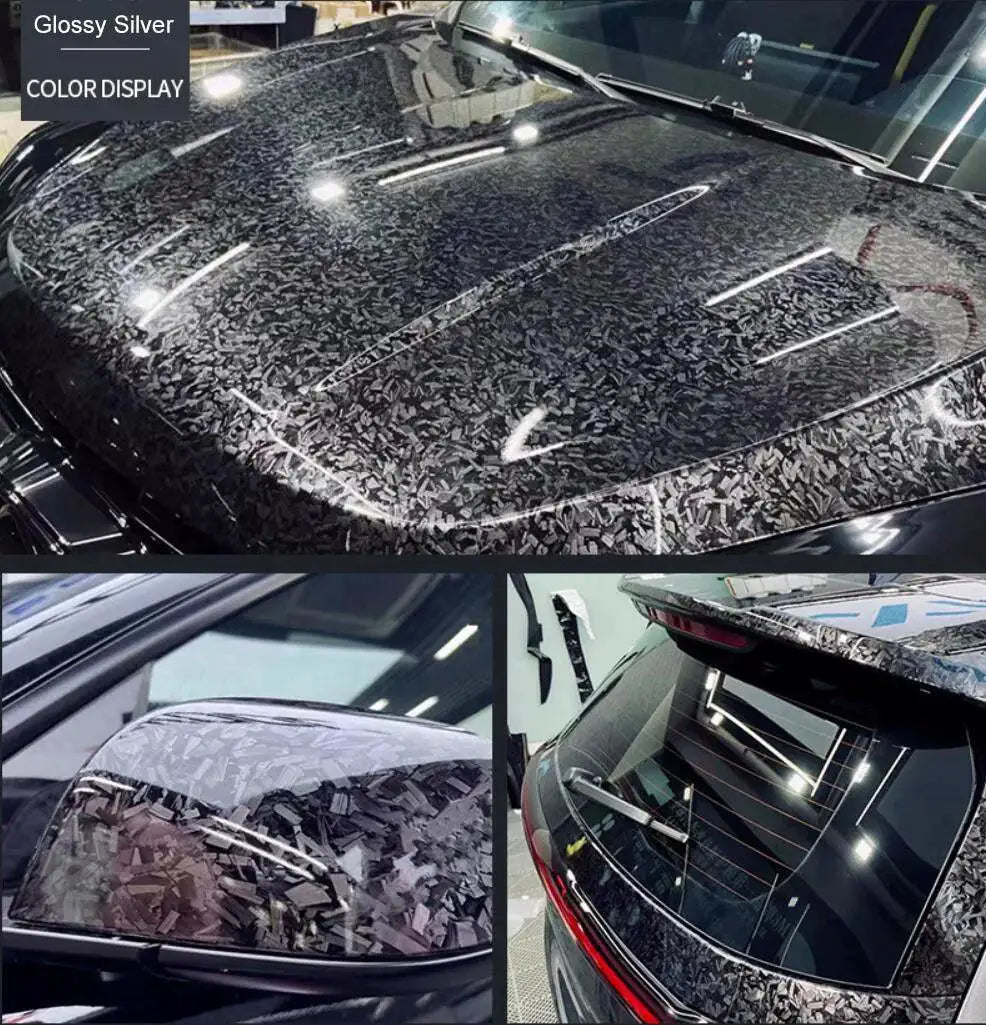 Forged Carbon Fiber Vinyl Wrap Roll Premium Quality Film