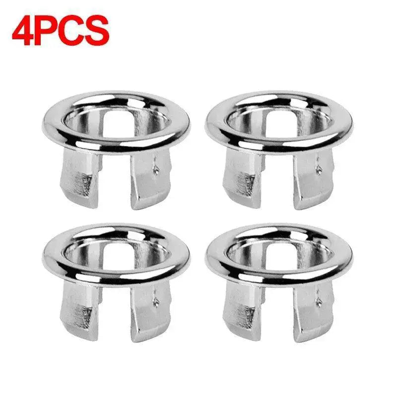Sink Overflow Cover Set Stylish Drainage Upgrade for Kitchen