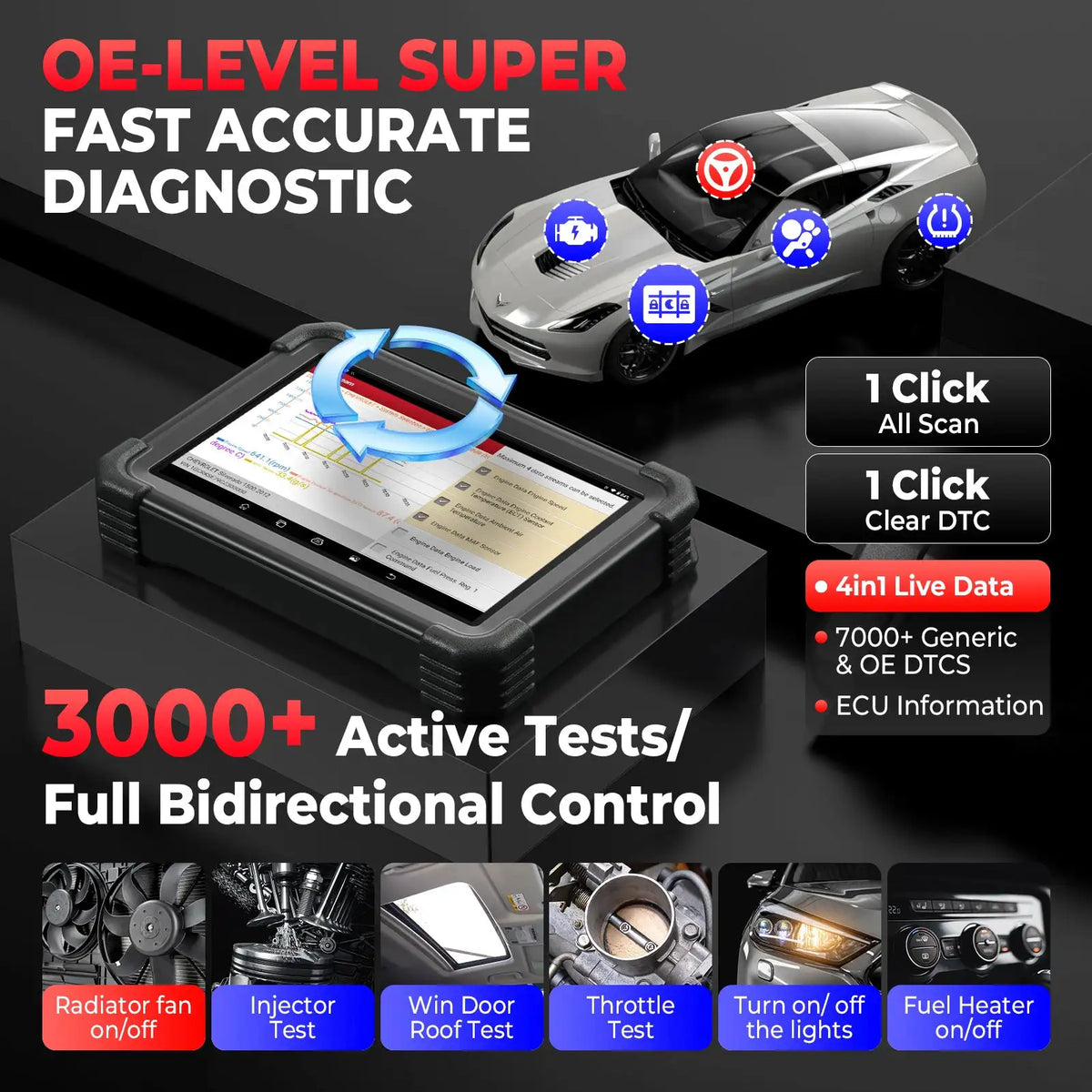 LAUNCH X431 IMMOPlus Car Key Programmer Programming Tool Automotive Diagnostc Scanner Autoscanner Auto Diagnost Immobilizer 2 Years Free Update