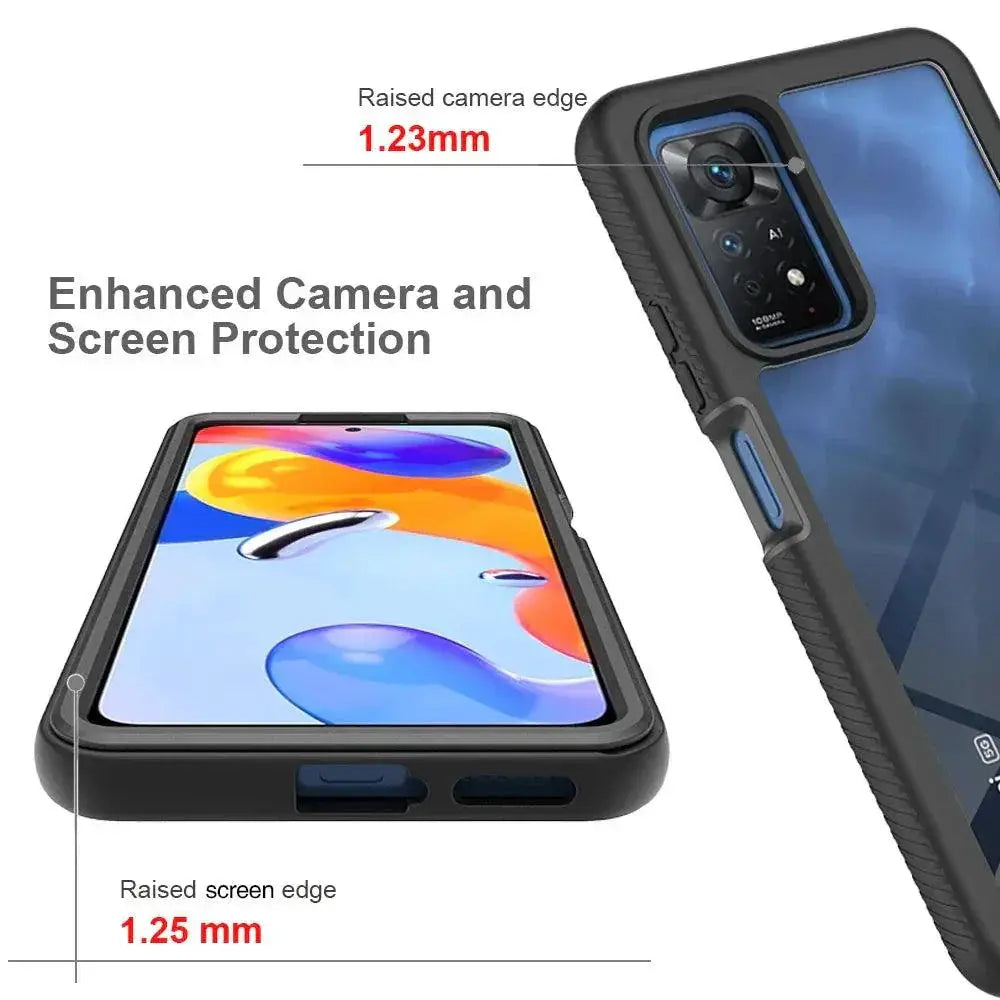 Redmi Note 5G Shockproof Case Back Panel 360 Protection