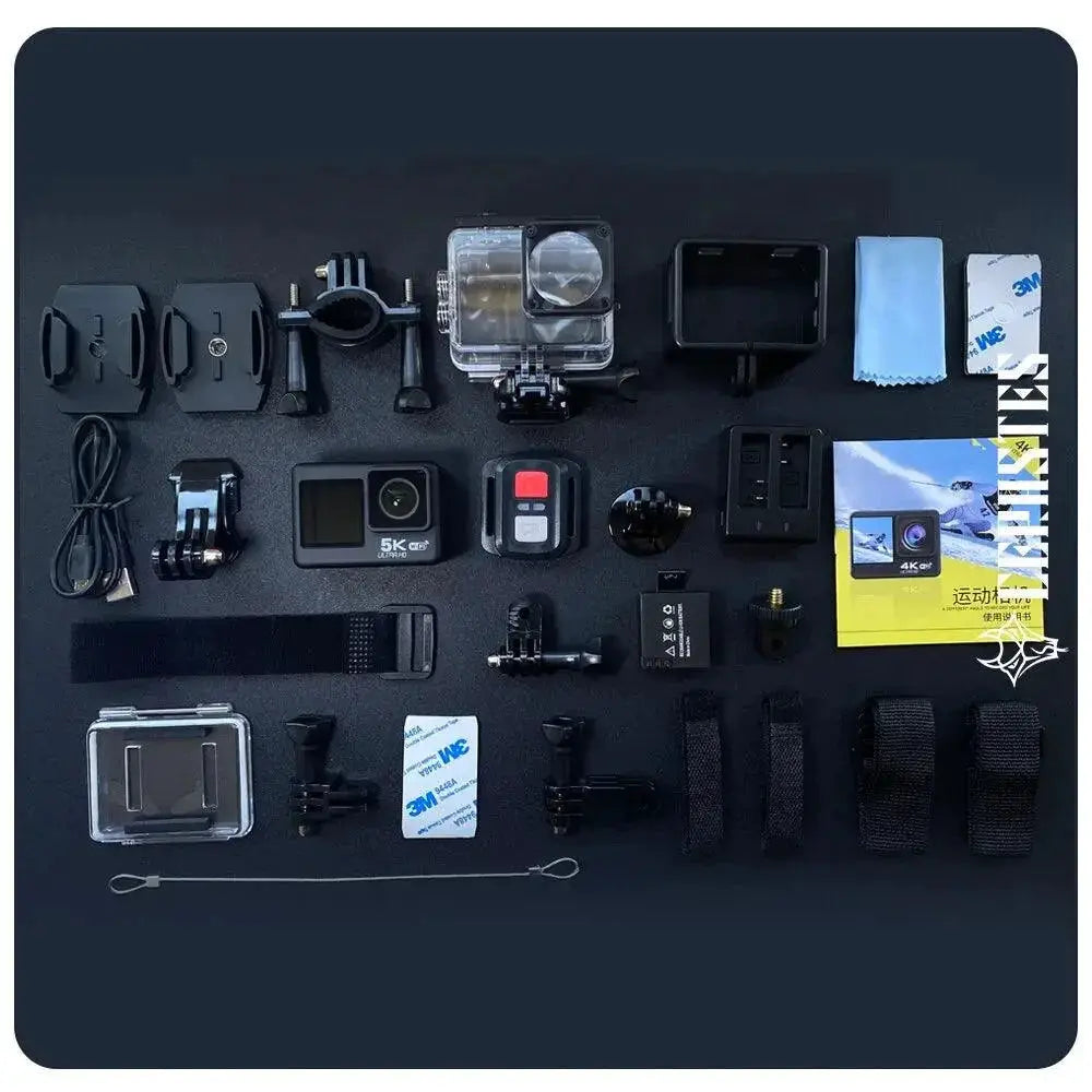 Cerastes Action Cam 5K WiFi Outdoor Adventure Camera