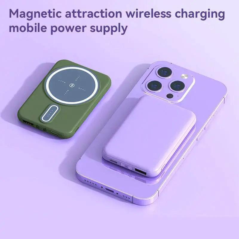 Magnetic Wireless Power Bank Portable Charging Solution