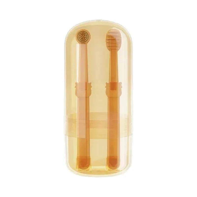 Pet Dental Care Kit Silicone Toothbrush And Toothpaste