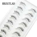 Glamorous Handmade 3D Mink Crisscross Eyelashes 10 Pairs