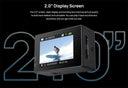 4K Action Camera For Outdoor Enthusiast Waterproof