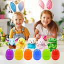 Easter Eggs Mini Plush Animal Toys for Kids
