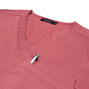 Men's Scrubs Medical Uniform Lab Set V-neck Doctor Overalls