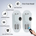 Smart Foot Massager EMS TENS Pulse Device for Athlete Recovery Daily Stress Relief Care Machine Home Spa Use Lightweight