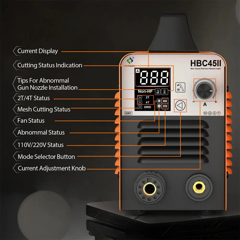 HITBOX HBC45 Non-Contact Plasma Cutting Machine — product view 2