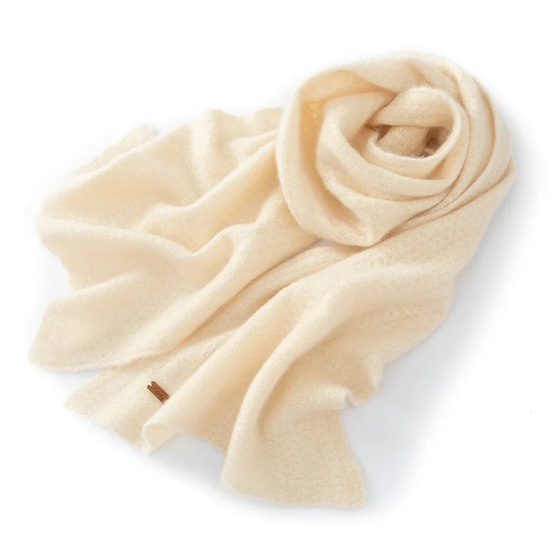 Cashmere Thermal Knit Winter Scarf