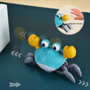 Induction Escape Crab Interactive Musical Toy for Kids