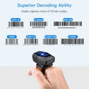 Eyoyo Finger Ring Barcode Scanner