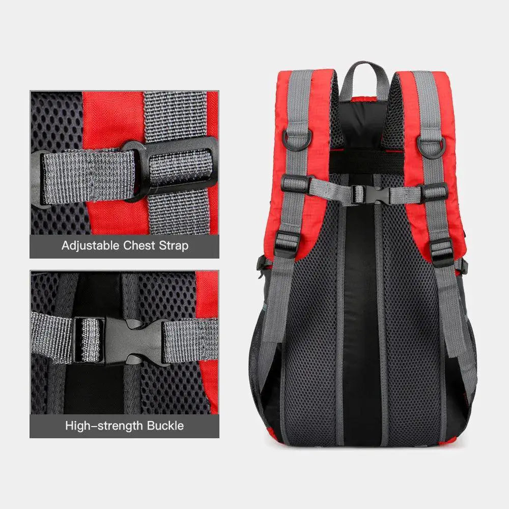 40L Waterproof Hiking Backpack For Men And Women Rucksack