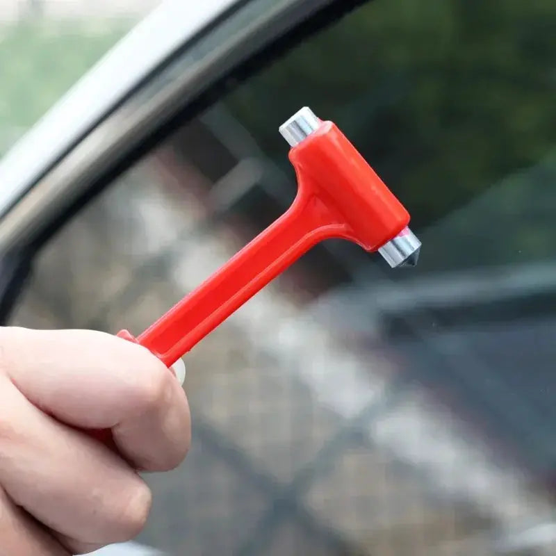 Emergency Escape Hammer With Seat Belt Cutter For Cars