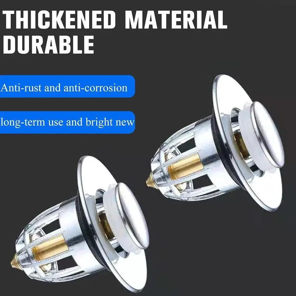 Press Bounce Hair Catcher Drain Filter For Fast Installation