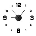 Frameless Wall Clock - Silent Acrylic Decor