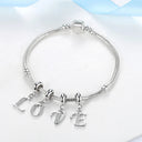 Sterling Silver Charm Bead Vintage