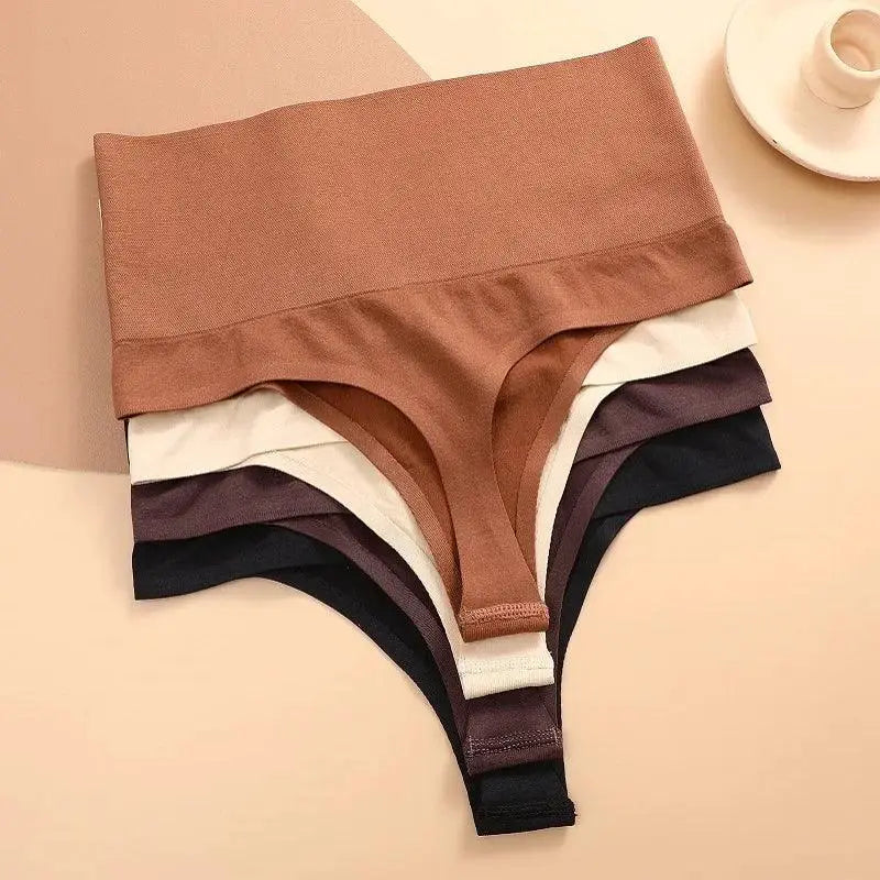 High Waist Tummy Control Seamless Panties For Women Large