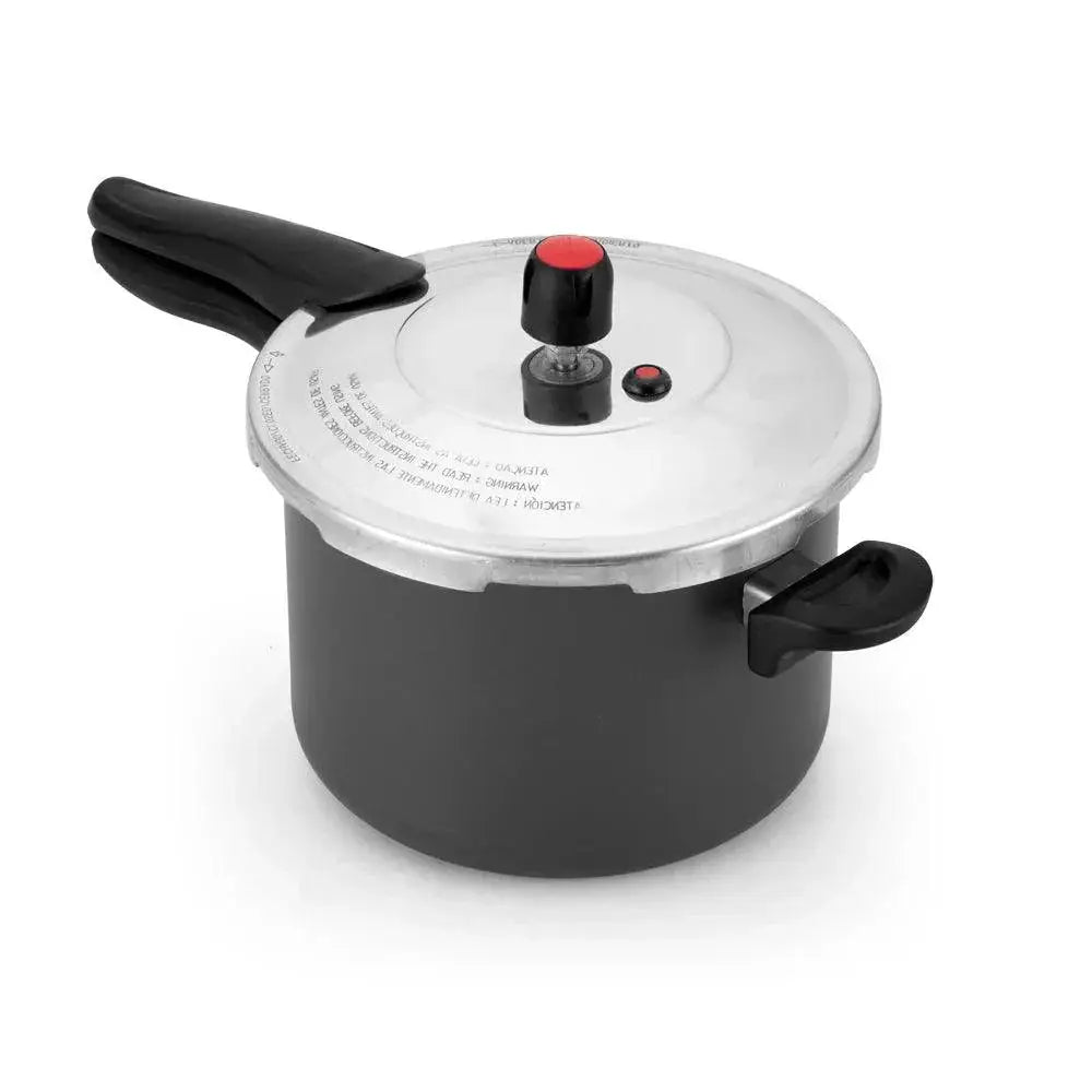 Pressure Cooker 4.5L Nonstick External Lock Feegrete Grey