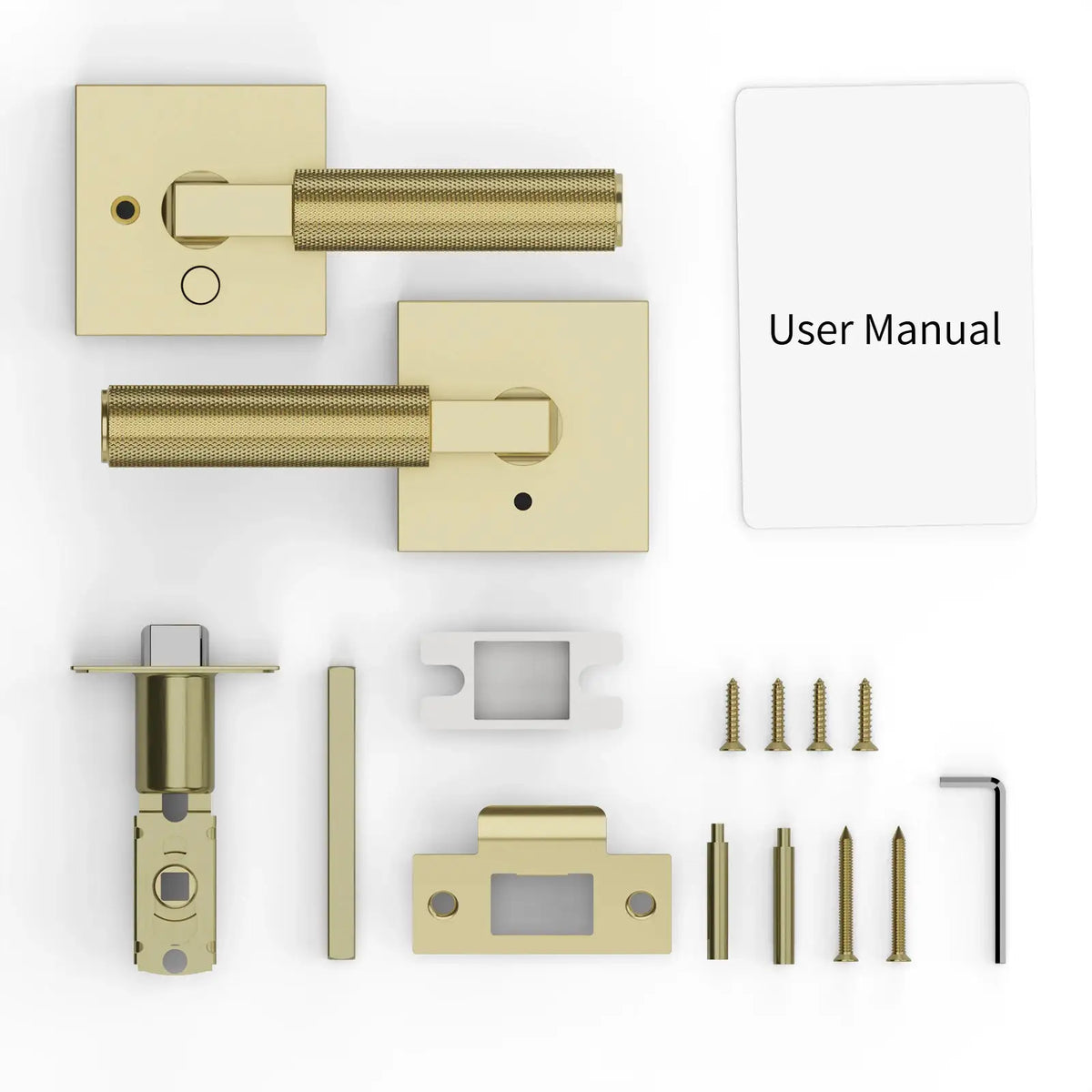Interior Knurled Door Handle - Secure — product view 5
