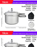 Pressure Cooker Compact Outdoor with Folding Handle 2.2L