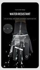 Kyncilor Winter Sports Cycling Skiing Gloves Black Warm Waterproof Touchscreen