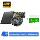 Smart Solar Outdoor Camera for 360 View