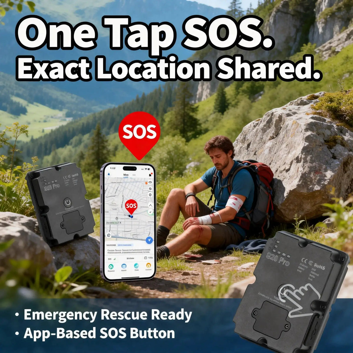 GPS Tracker - Realtime SOS Tracking — product view 2