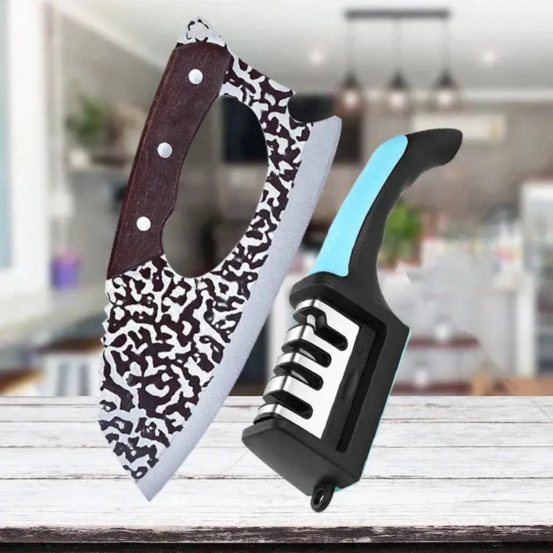 Multifunctional Handmade Forged Stainless Steel Chef Knife