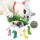 Dental Health Catnip Plush Toy for Cats