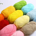 40-50g/Set 4ply Milk Cotton Knitting Yarn For Crafts Use