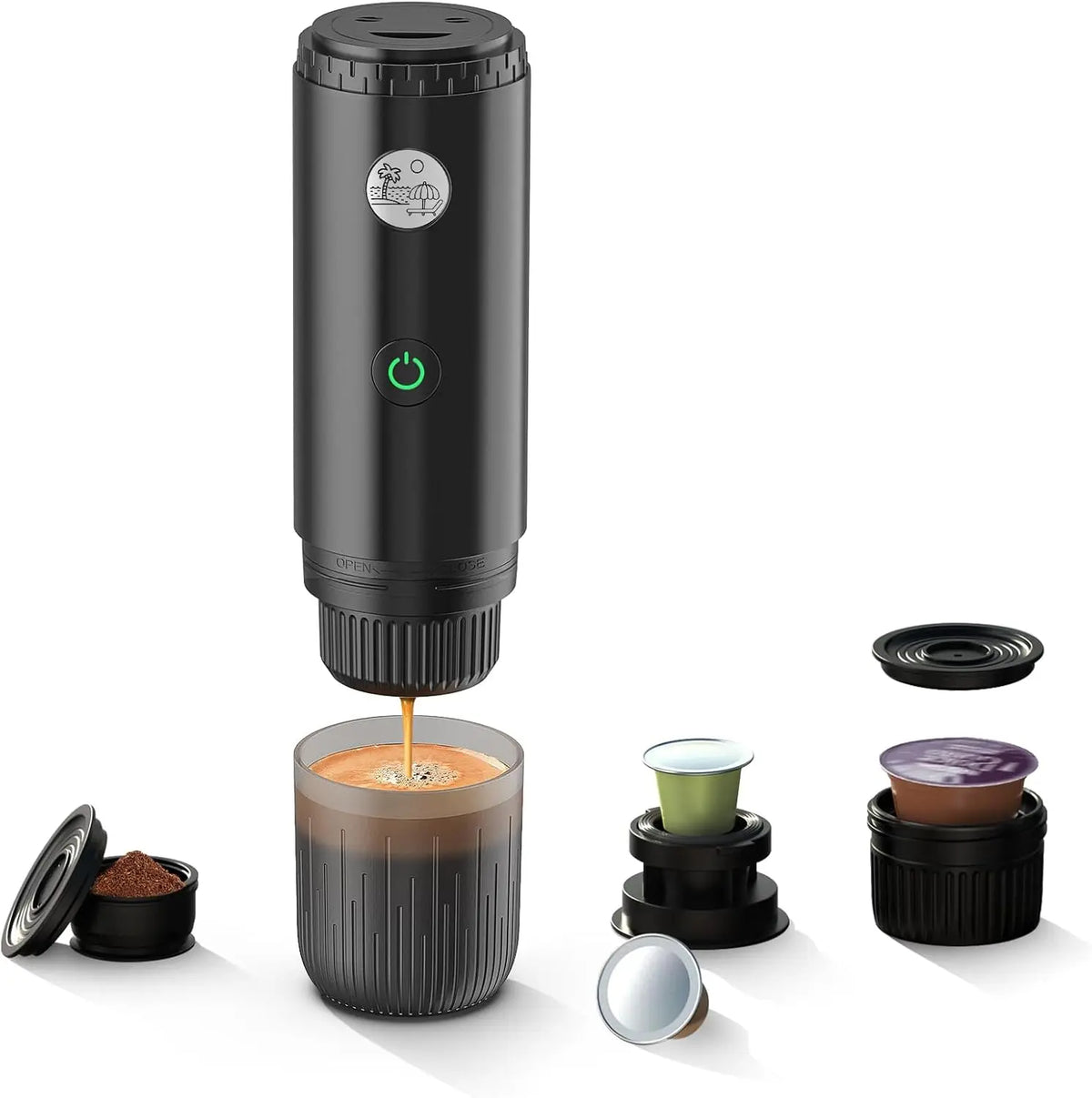 I Cafilas Compact Portable Nespresso Dolce Gusto Coffee Machine — product view 8