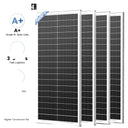 Rvpozwer 12.8V Rigid Solar Panel