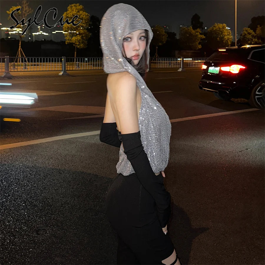 NIBBER Colorblock Hooded Sweatshirt