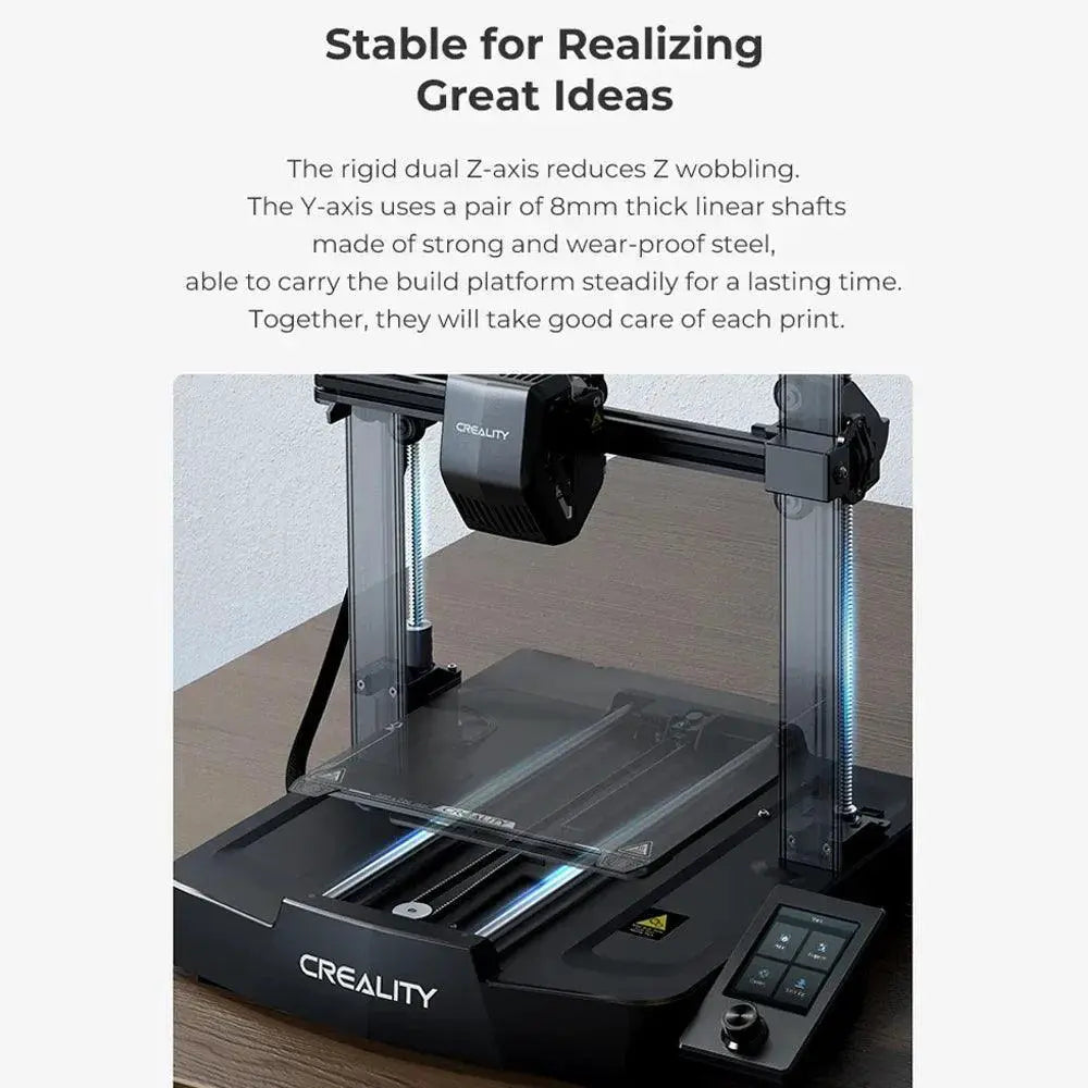 OurLum Ender 3 V3 SE 3D Printer Fast Dual Stability
